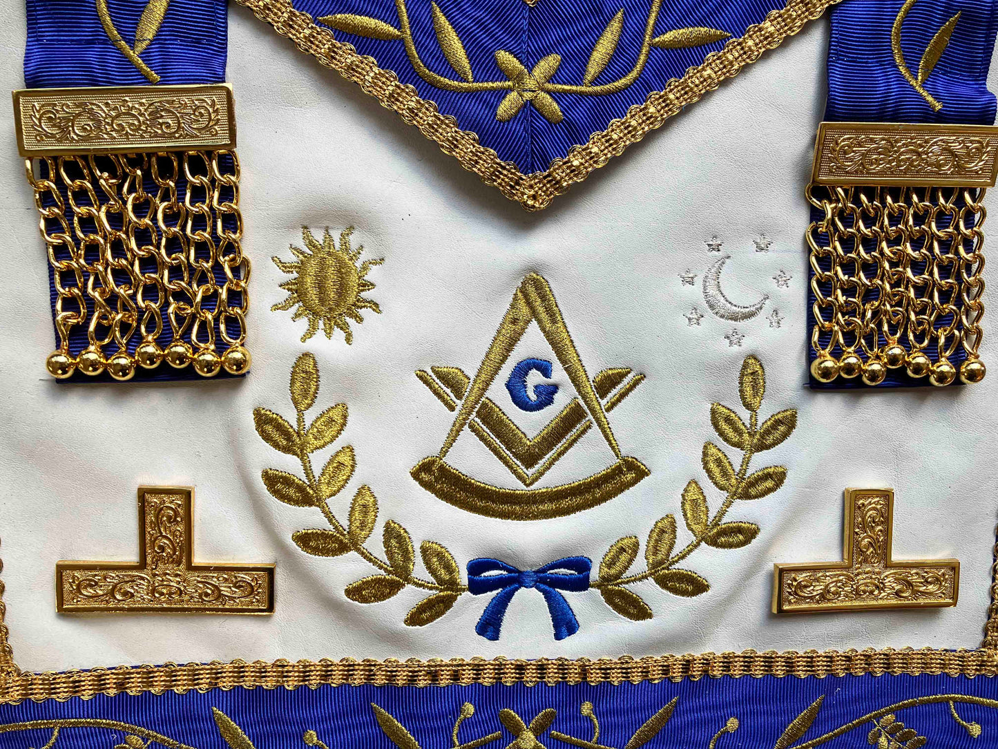 Mandil Past Master Antiguo Gremio V1-3