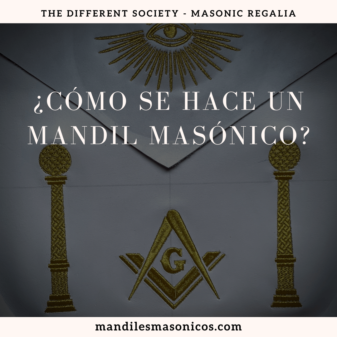¿Cómo se hace un mandil masónico?