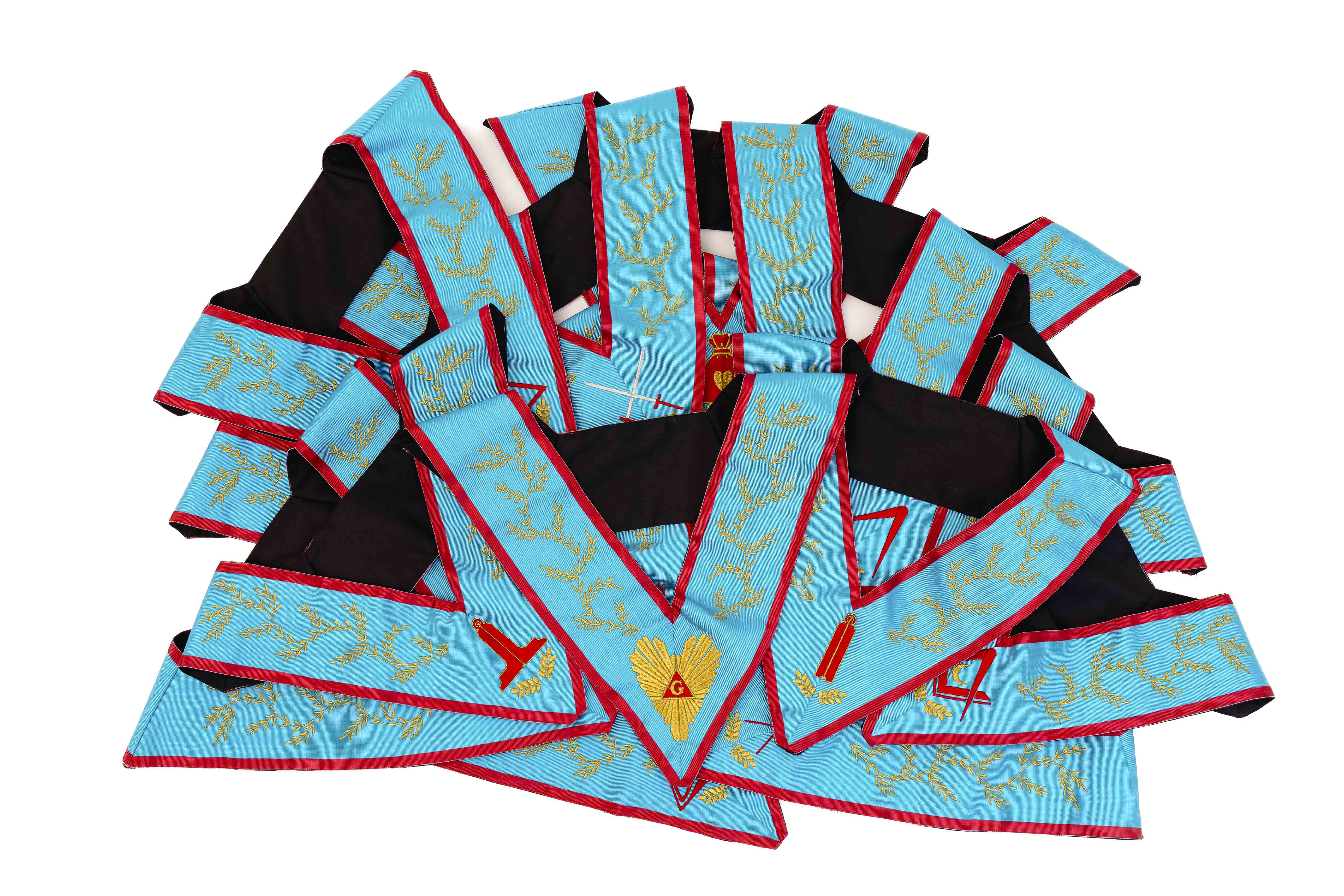 33° Grado - Collarin, Rito Escocés Antiguo Y Aceptado. Collarines 33 - Foto 9