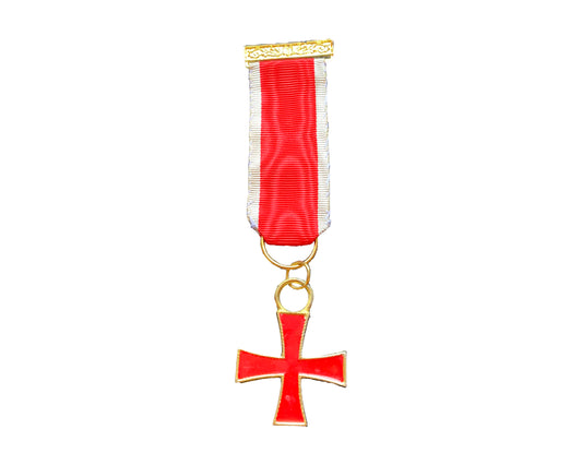 Medalla Templaria Cruz Roja