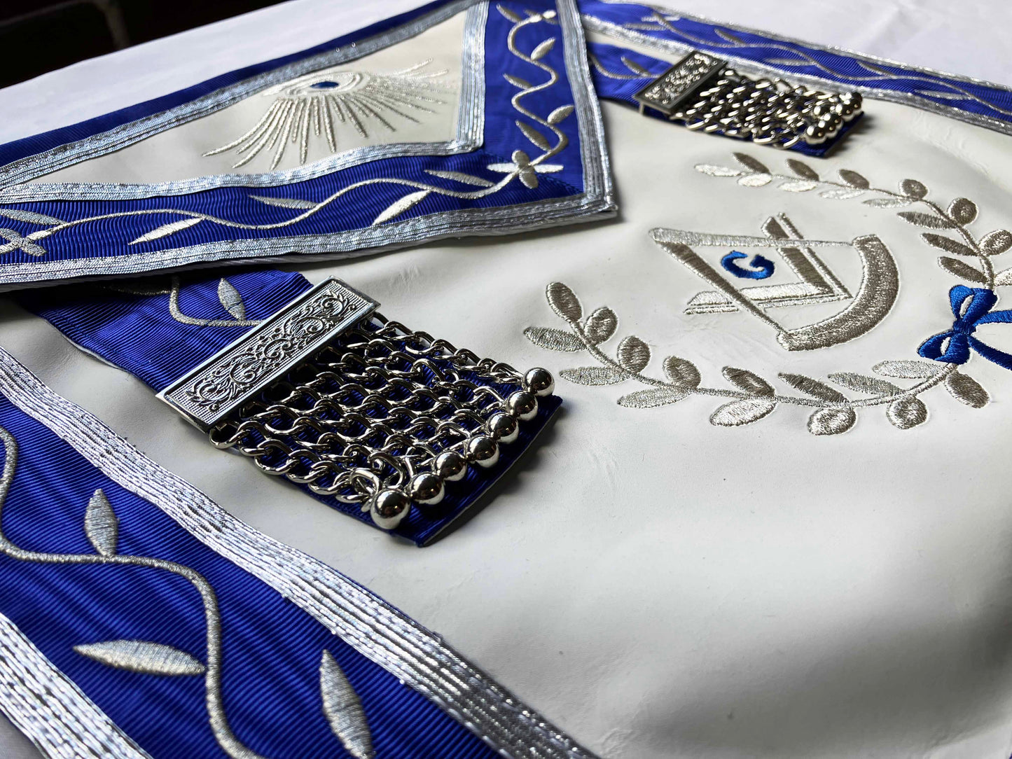 Mandil Past Master Antiguo Gremio V2