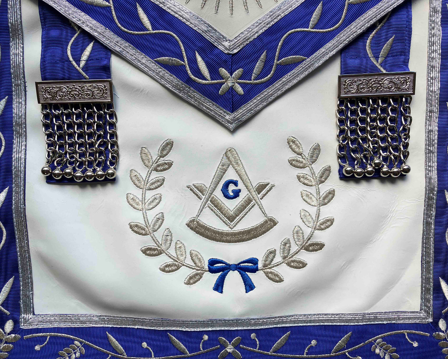 Mandil Past Master Antiguo Gremio V2