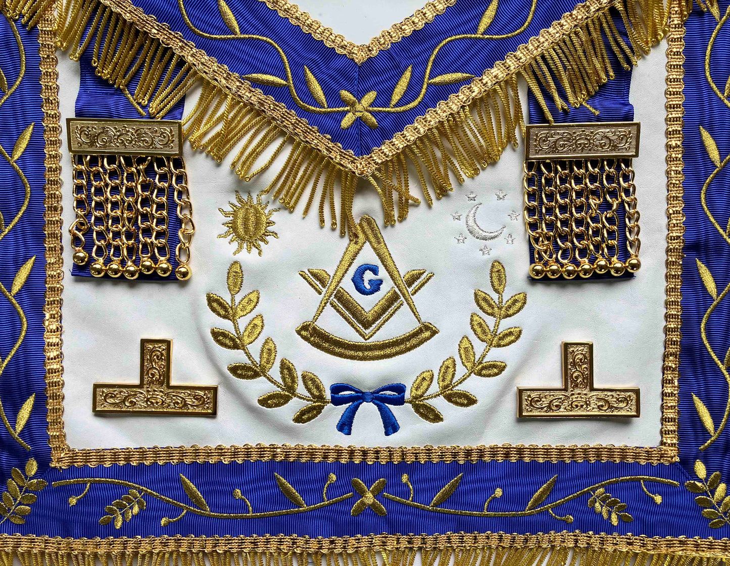 Mandil Past Master Antiguo Gremio V1-6