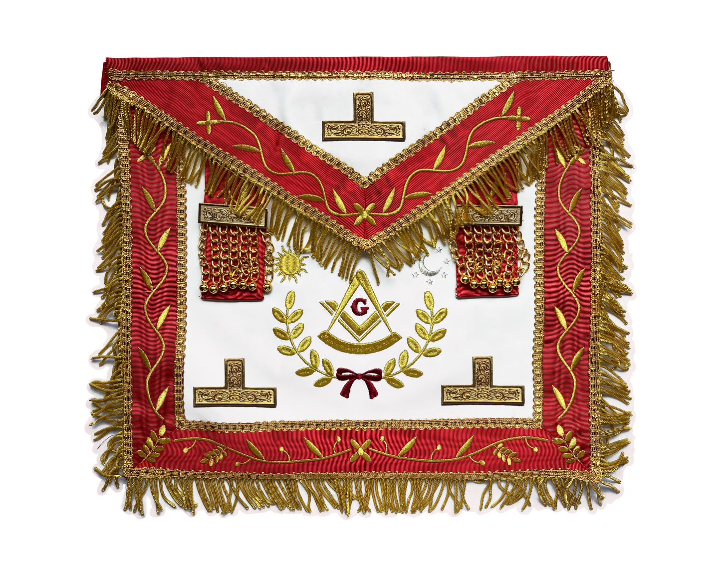 Mandil Past Master Rito Escocés Antiguo Y Aceptado V2
